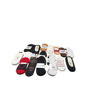 Womans assorted Brands Bundle No show Socks (41) pr Sz S (6/7) New